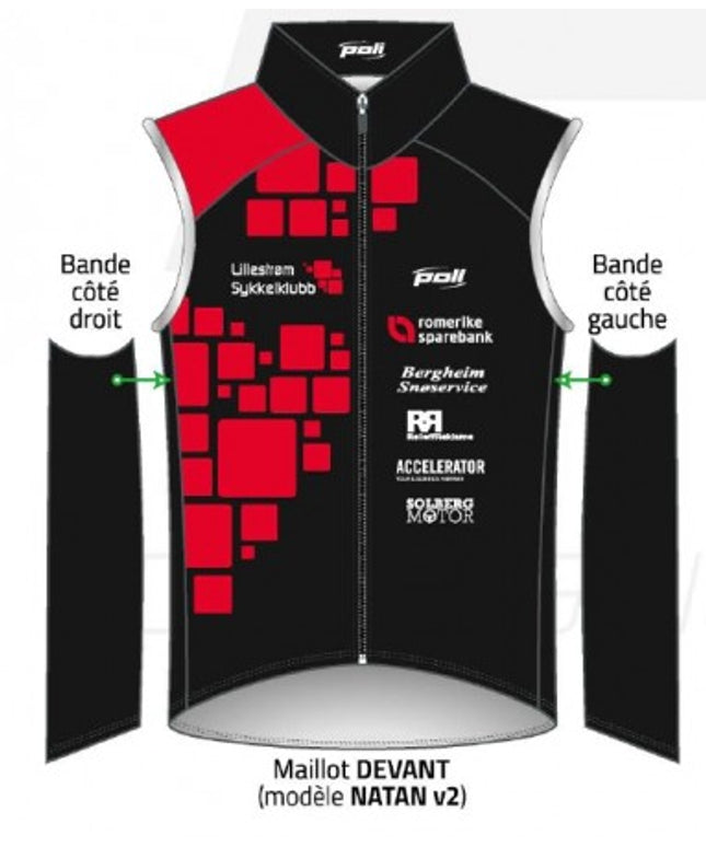 LSK - Poli Sykkelvest Natan Unisex