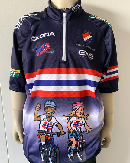 Tour Kids Sykkeltrøye Blå