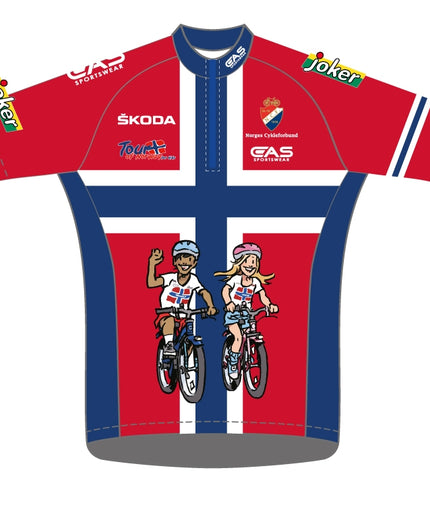 Tour Kids Sykkeltrøye Norge