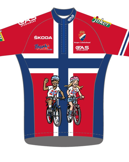 Tour Kids Sykkeltrøye Norge