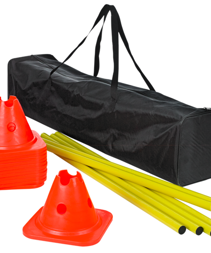 Agility set w/cones and poles