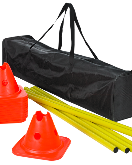Agility set w/cones and poles