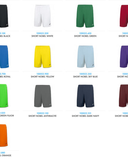 NTG Joma Nobel shorts