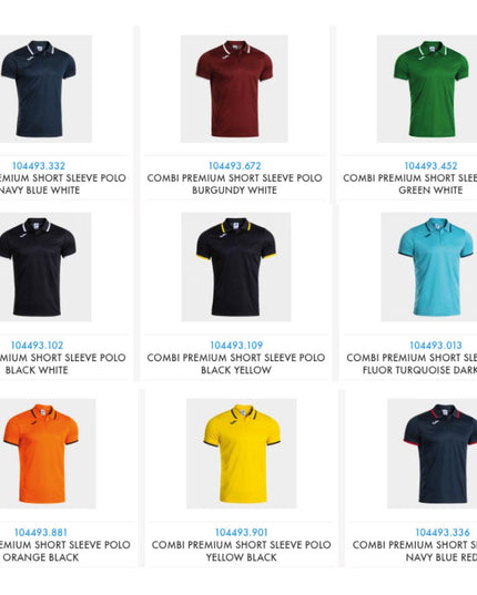 NTG Joma Combi PREMIUM Polo UNISEX