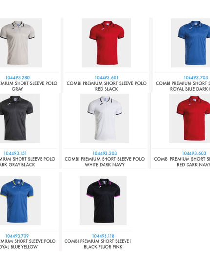 NTG Joma Combi PREMIUM Polo UNISEX