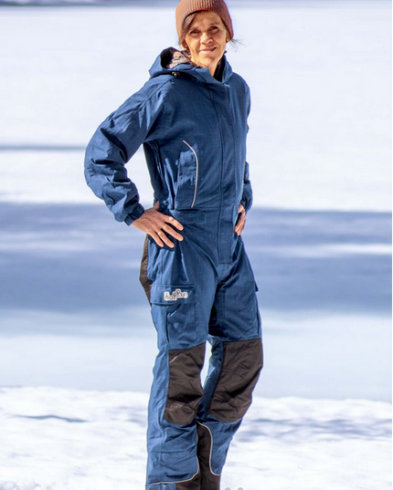 Hoppindressen Blå Dame