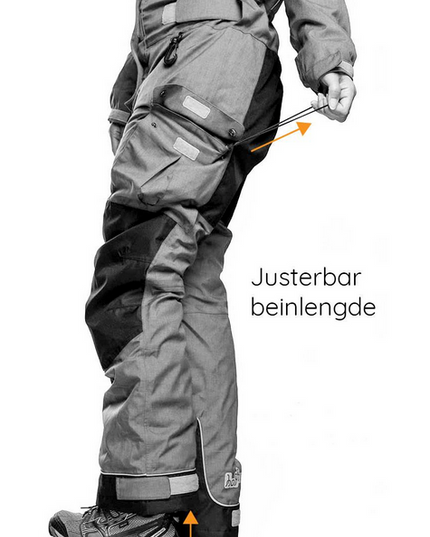 Hoppindressen Kort Blå Herre