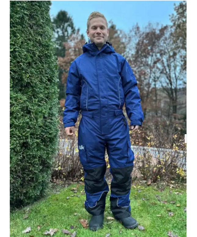 Hoppindressen Kort Blå Herre