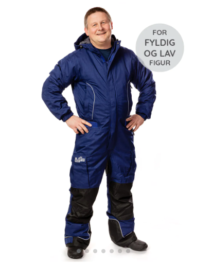 Hoppindressen Kort Blå Herre