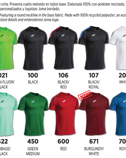 NTG Joma Olimpiada T-Shirt UNISEX