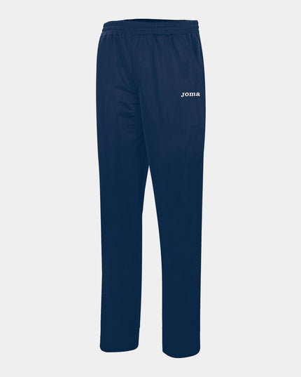 TEAM BASIC POLYFLEECE WOMEN NAVY LONG PANTS - S