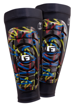 G-form Pro-S Compact Grafitti leggskinne