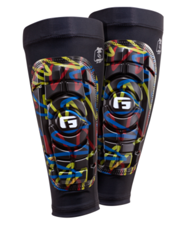 G-form Pro-S Compact Grafitti leggskinne